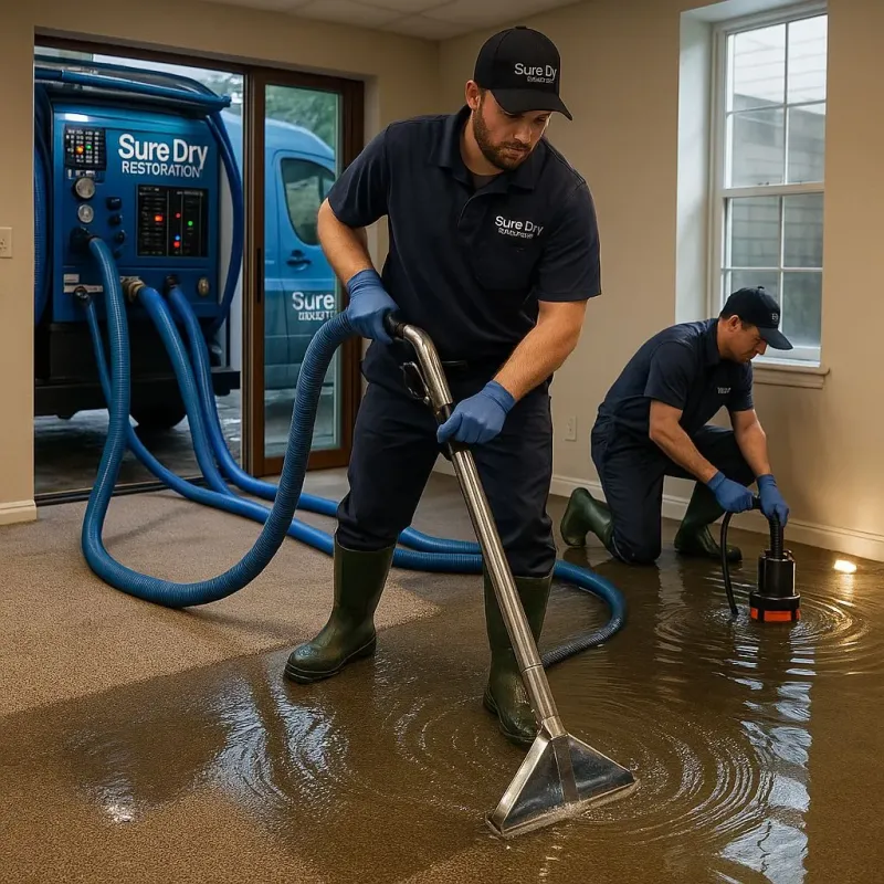 Water Extraction and Removal process in Maggie Valley, NC